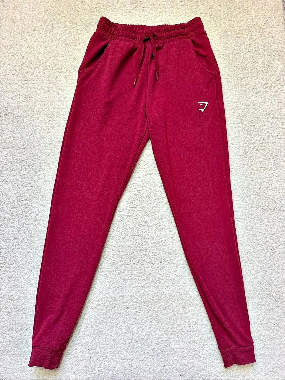 Gymshark Joggers Red Small Pants